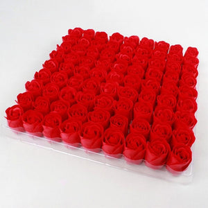 Stor gaveeske med såpe-roser